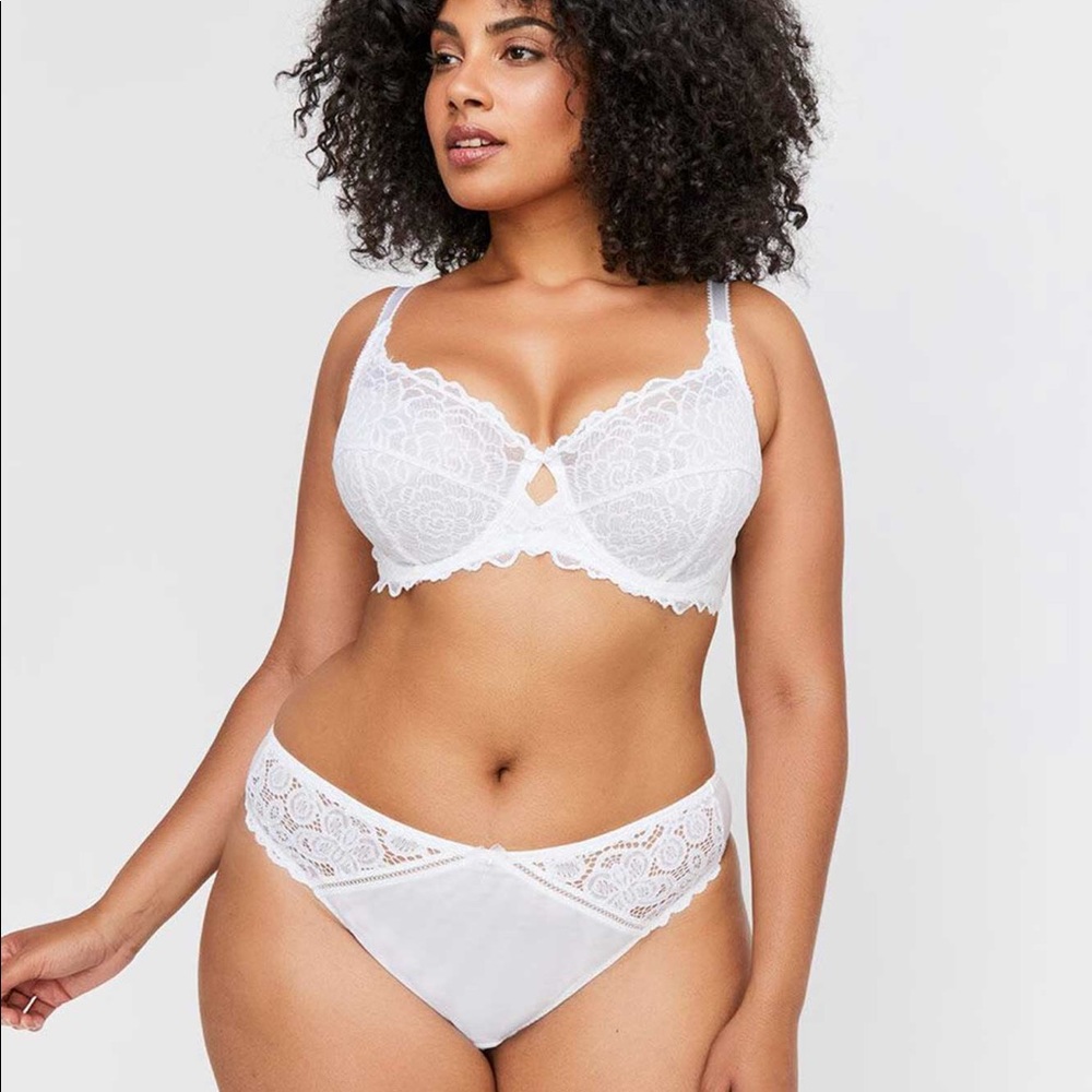 Thong Panties MESH & LACE NWT PLUS SIZE 1X